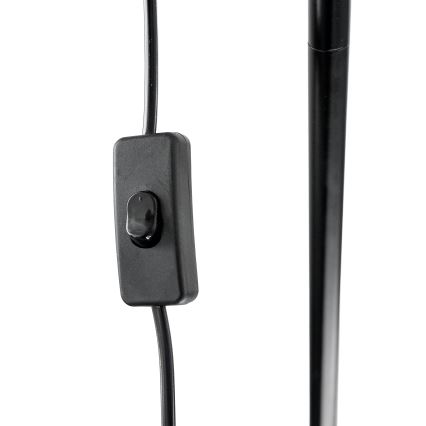 Stehleuchte 1xE27/40W/230V schwarz