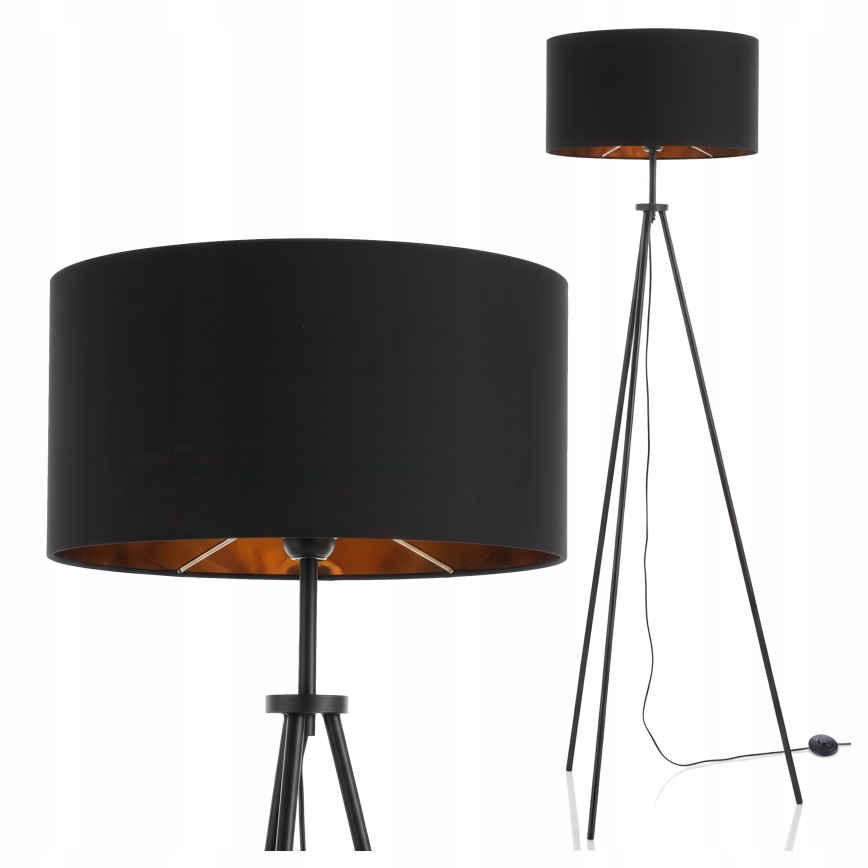 Stehleuchte 1xE27/40W/230V schwarz