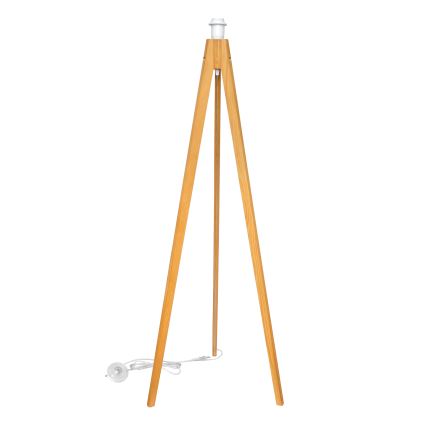 Stehleuchte ALBA 1xE27/15W/230V cremefarben/Eiche