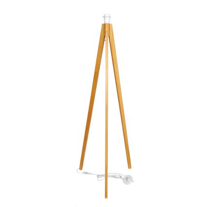 Stehleuchte ALBA 1xE27/15W/230V cremefarben/Eiche