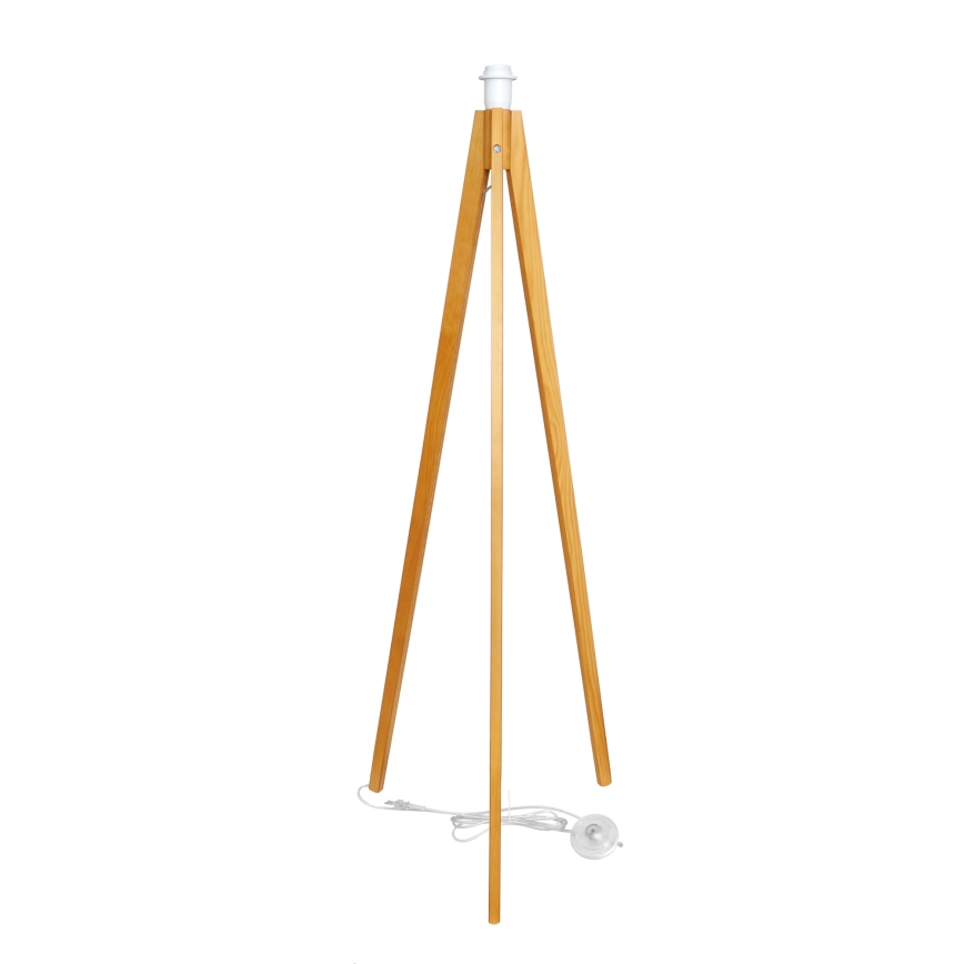 Stehleuchte ALBA 1xE27/15W/230V cremefarben/Eiche