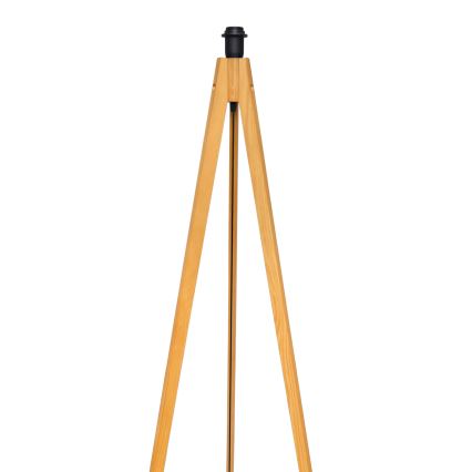 Stehleuchte ALBA 1xE27/15W/230V schwarz/Eiche