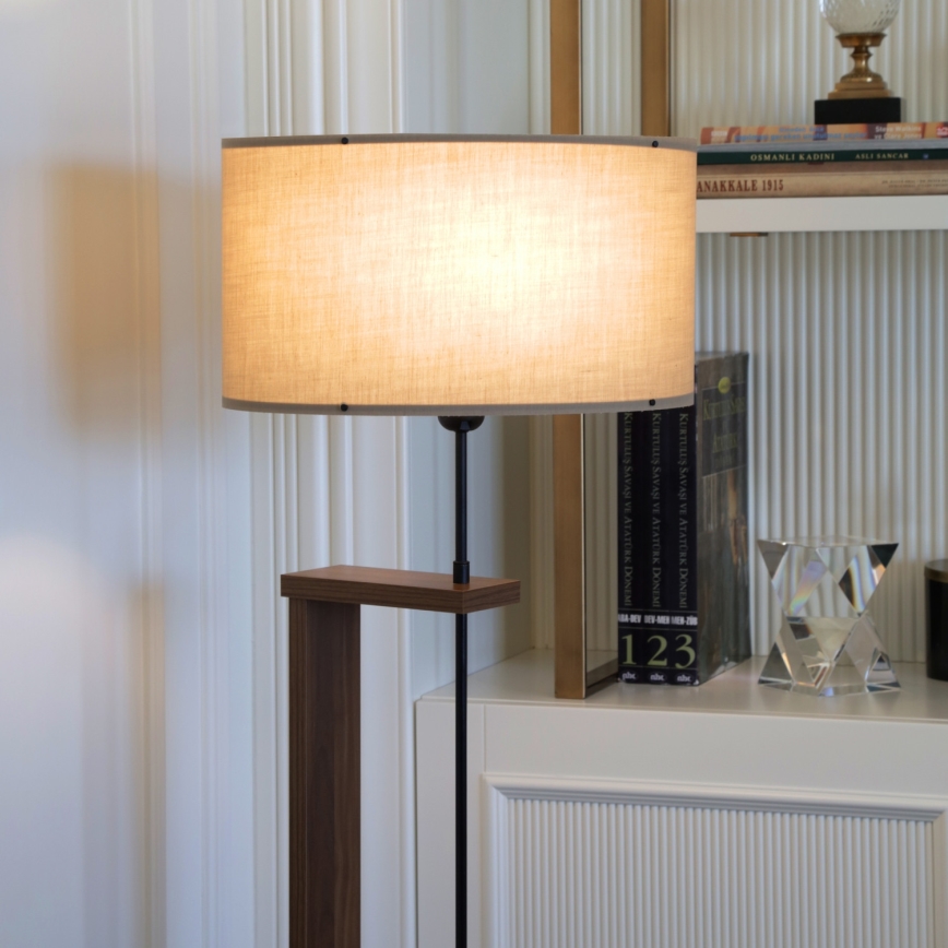 Stehleuchte AYD 1xE27/40W/230V beige/braun