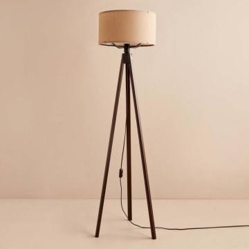 Stehleuchte AYD 1xE27/40W/230V braun/beige