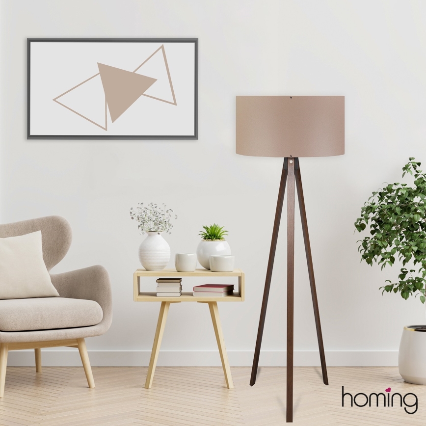 Stehleuchte AYD 1xE27/40W/230V braun