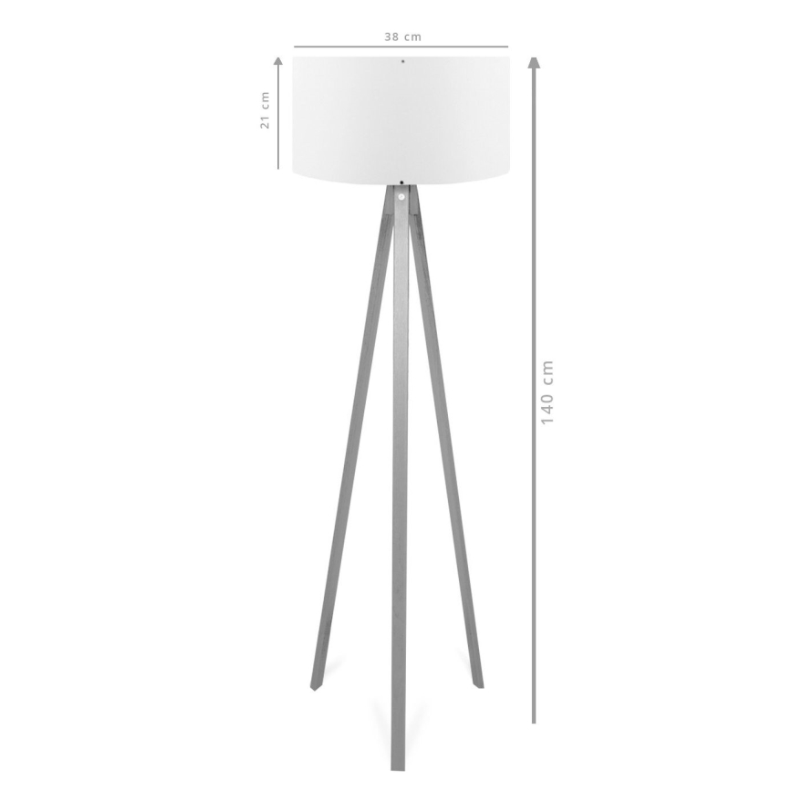 Stehleuchte AYD 1xE27/40W/230V braun