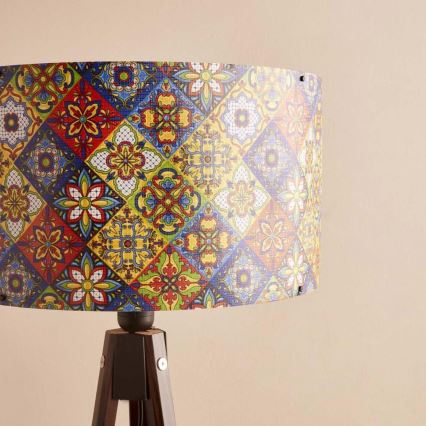 Stehleuchte AYD 1xE27/40W/230V braun/mehrfarbig