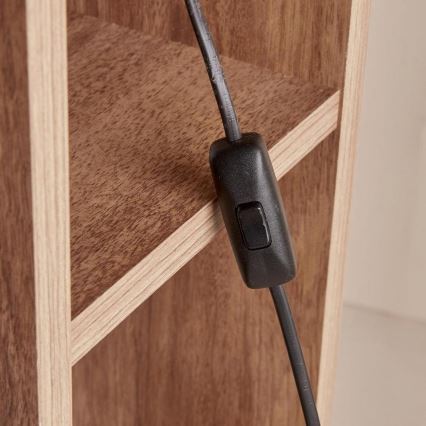 Stehleuchte AYD 1xE27/40W/230V braun/weiß