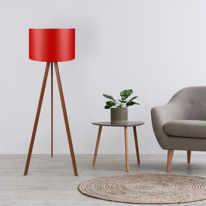 Stehleuchte AYD 1xE27/40W/230V rot/braun