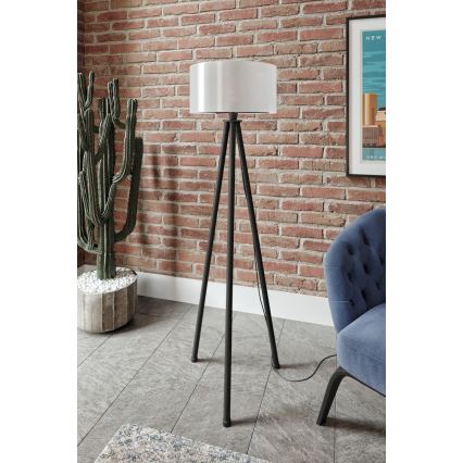 Stehleuchte AYD 1xE27/40W/230V schwarz/weiß