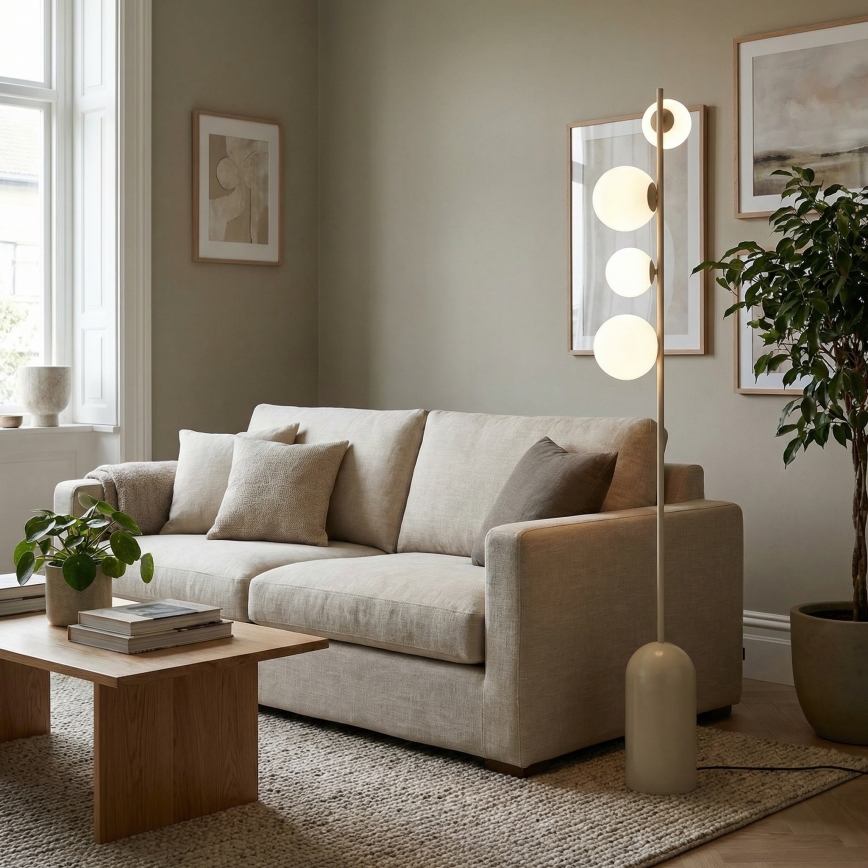 Stehleuchte ETNO 4xG9/8W/230V beige