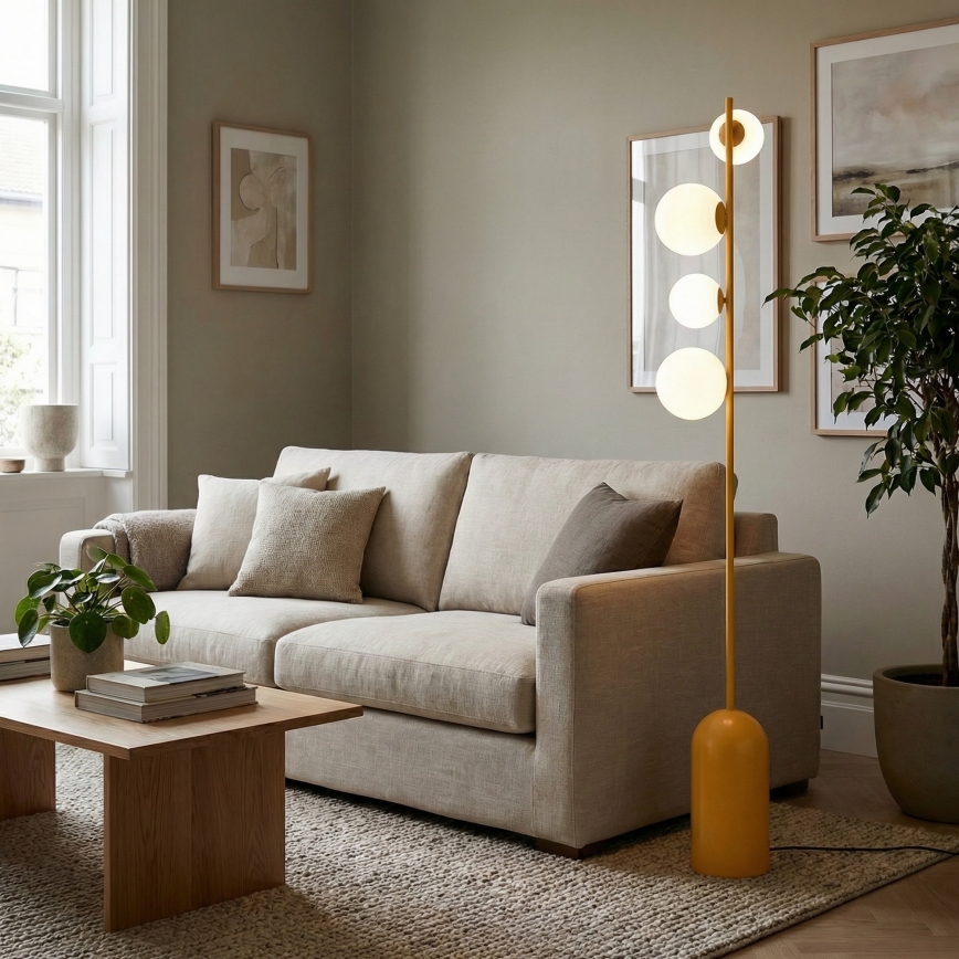 Stehleuchte ETNO 4xG9/8W/230V orange