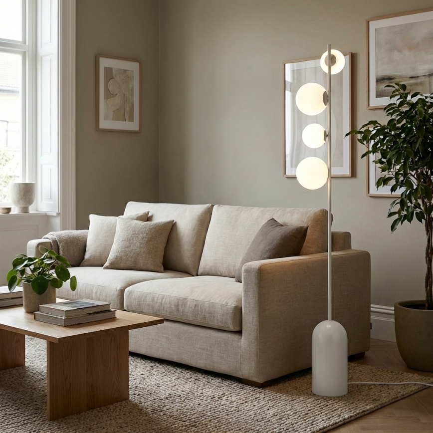 Stehleuchte ETNO 4xG9/8W/230V weiß