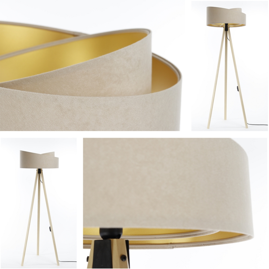 Stehleuchte GALAXY 1xE27/60W/230V beige