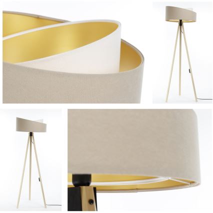 Stehleuchte GALAXY 1xE27/60W/230V beige