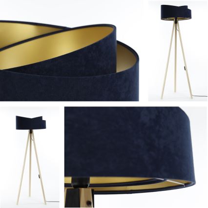 Stehleuchte GALAXY 1xE27/60W/230V blau/beige