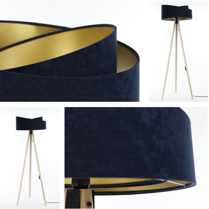 Stehleuchte GALAXY 1xE27/60W/230V blau/beige