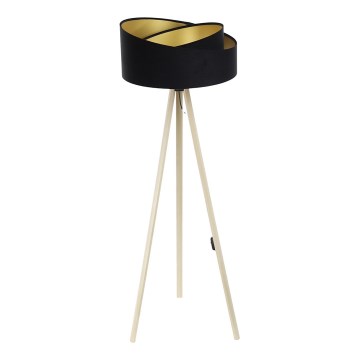 Stehleuchte GALAXY 1xE27/60W/230V schwarz/beige