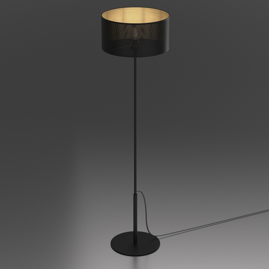 Stehleuchte LOFT SHADE 1xE27/60W/230V schwarz/golden