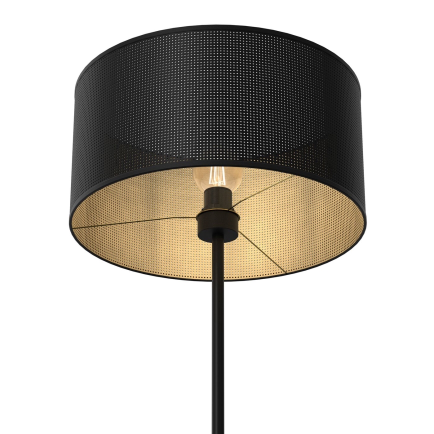 Stehleuchte LOFT SHADE 1xE27/60W/230V schwarz/golden