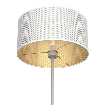 Stehleuchte LOFT SHADE 1xE27/60W/230V weiß/golden
