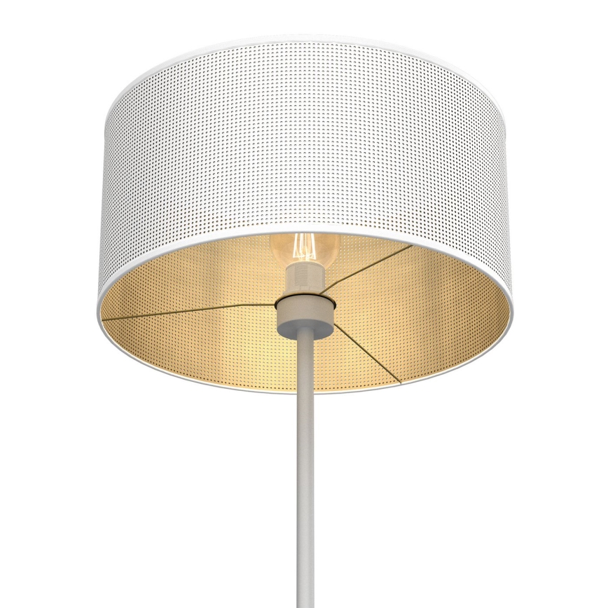 Stehleuchte LOFT SHADE 1xE27/60W/230V weiß/golden