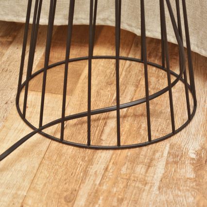 Stehleuchte MERCURE 1xE27/15W/230V schwarz