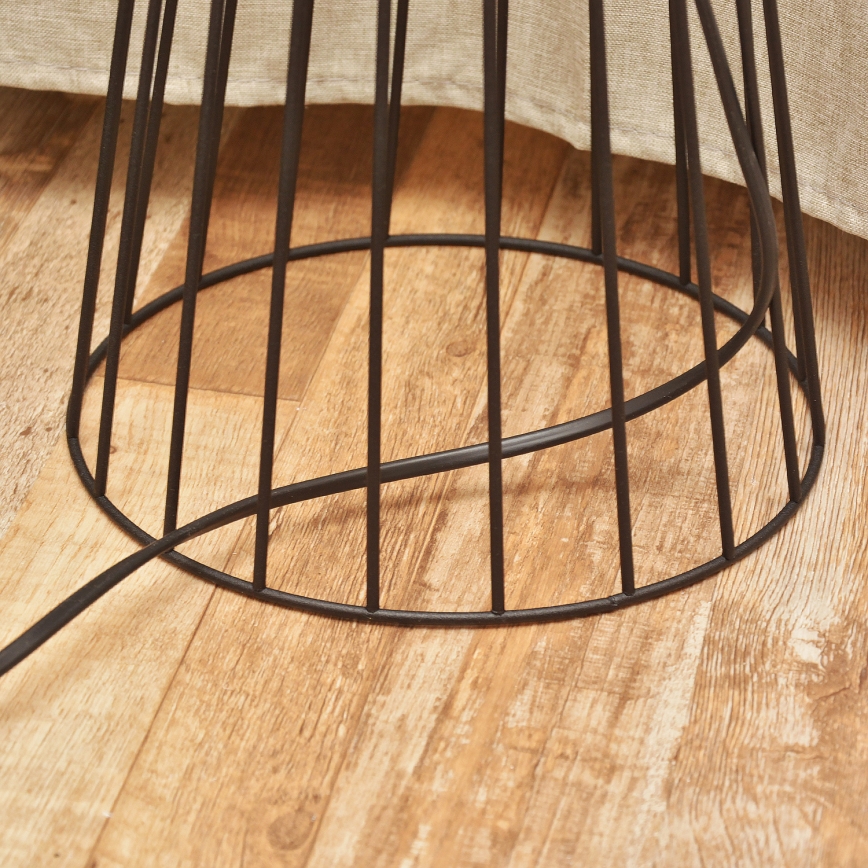 Stehleuchte MERCURE 1xE27/15W/230V schwarz