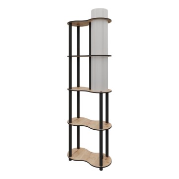 Stehleuchte mit Ablagen NOTO 1xE27/40W/230V beige/schwarz