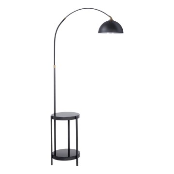 Stehleuchte mit Tisch 1xE27/60W/230V schwarz