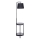 Stehleuchte mit Tisch 1xE27/60W/230V USB schwarz