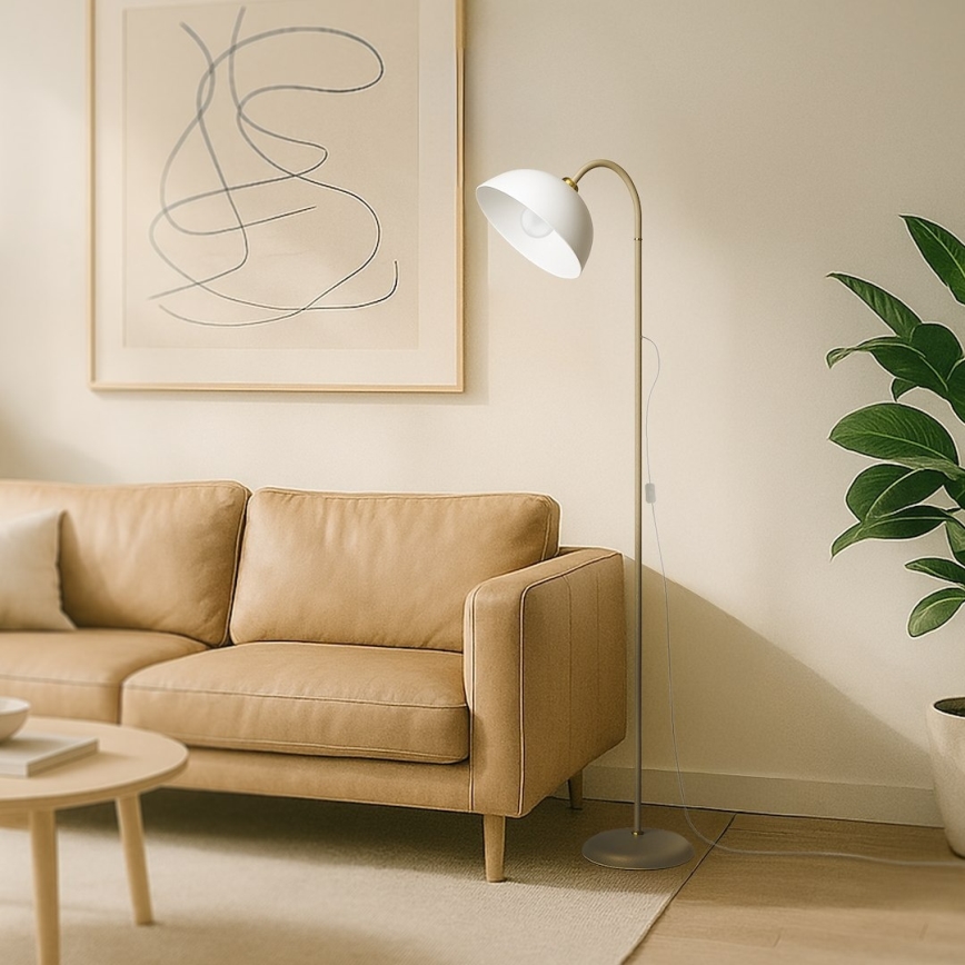 Stehleuchte ZACK 1xE27/15W/230V beige