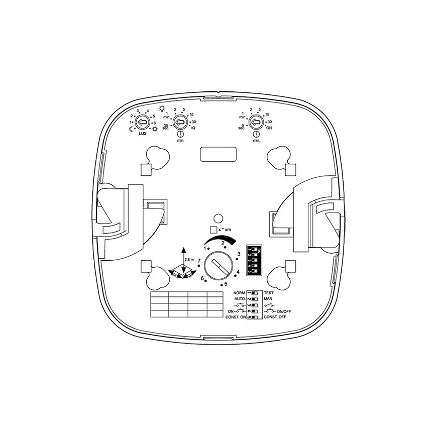 Steinel 002817 – Präsenzmelder HF 360 DALI-2 APC weiß