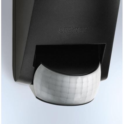 STEINEL 005535 - Venkovní nástěnné senzorové svítidlo L585S 1xE27/60W černá
