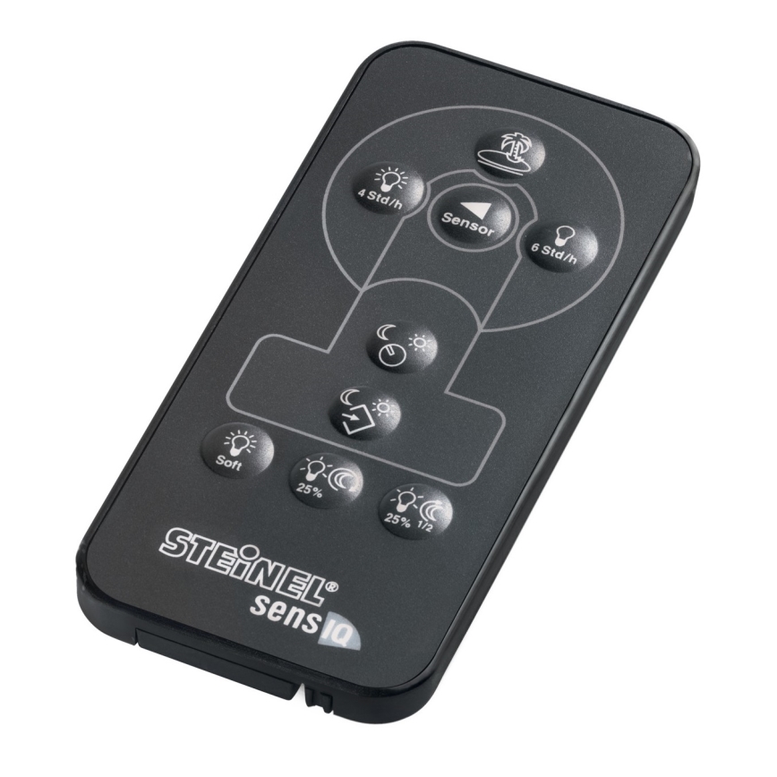 STEINEL 029593 - Bewegungssensor für den Außenbereich sensIQ KNX weiß IP54 + Fernbedienung