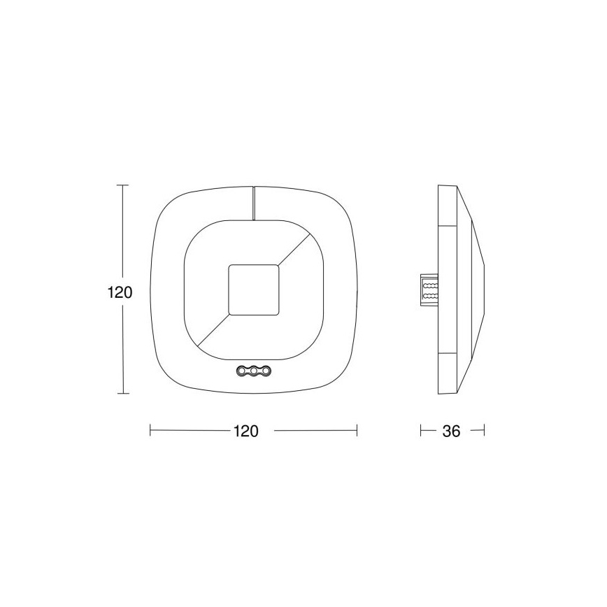 Steinel 033972 - Präsenzmelder HF 360 LiveLink weiß