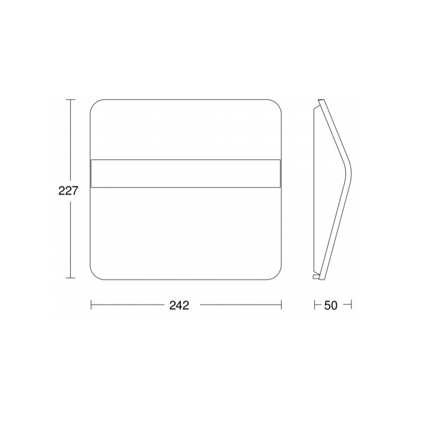 STEINEL 035730 - LED Solar-Hausnummer XSolar LH-N LED/0,03W IP44 2500 mAh