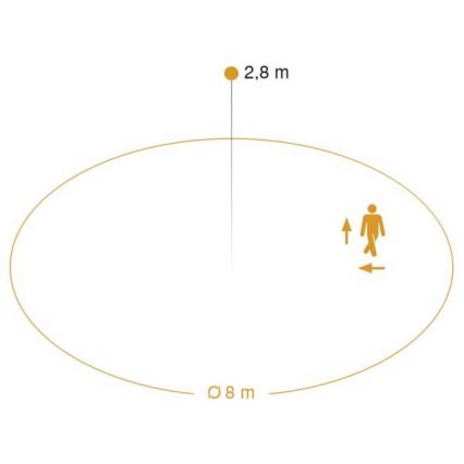 Steinel 052539 - LED Deckenleuchte mit Sensor LED/9,5W/230V