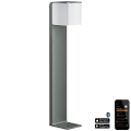 Steinel 055479 - Dimmbare LED-Außenleuchte mit Sensor CUBO LED/9,5W/230V IP44 anthrazit