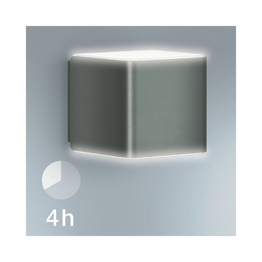 Steinel 055530 - LED Außenleuchte mit Sensor L 840 LED/9,5W/230V IP44 anthrazit