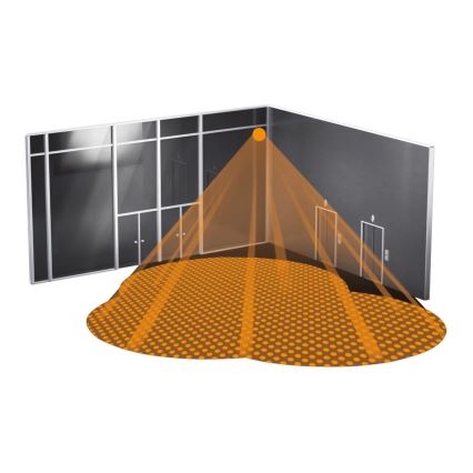 Steinel 057237 - Bewegungsmelder IS 3360 DALI-2 IP54 quadratisch weiß