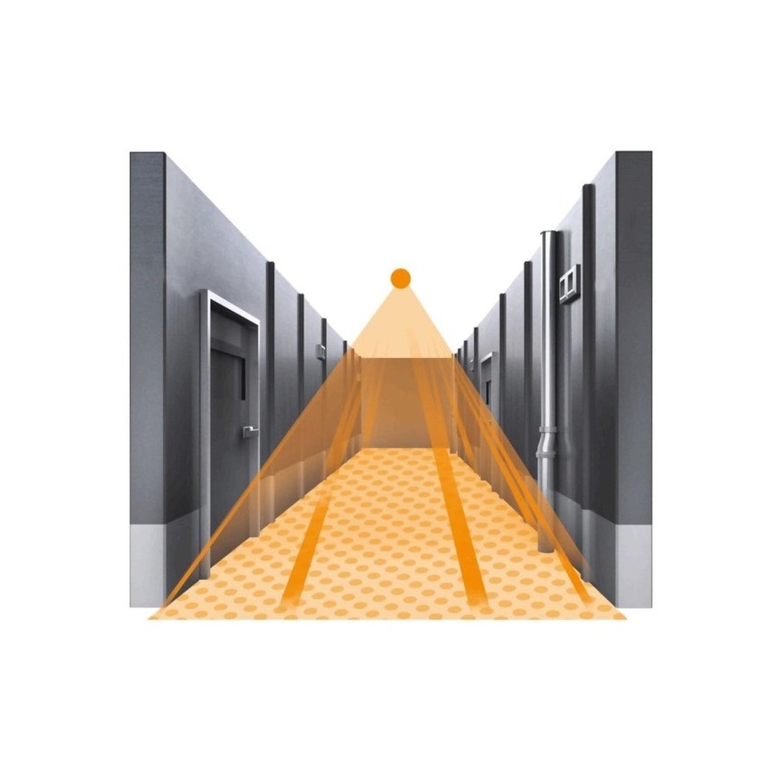 Steinel 057299 - Bewegungsmelder IS 345 DALI-2 IPD IP54 rund weiß