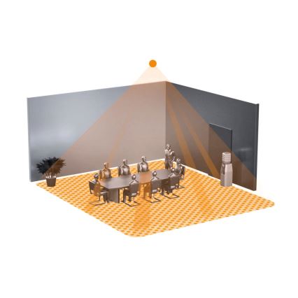 Steinel 057497 – Präsenzmelder IR Quattro HD 24m DALI weiß