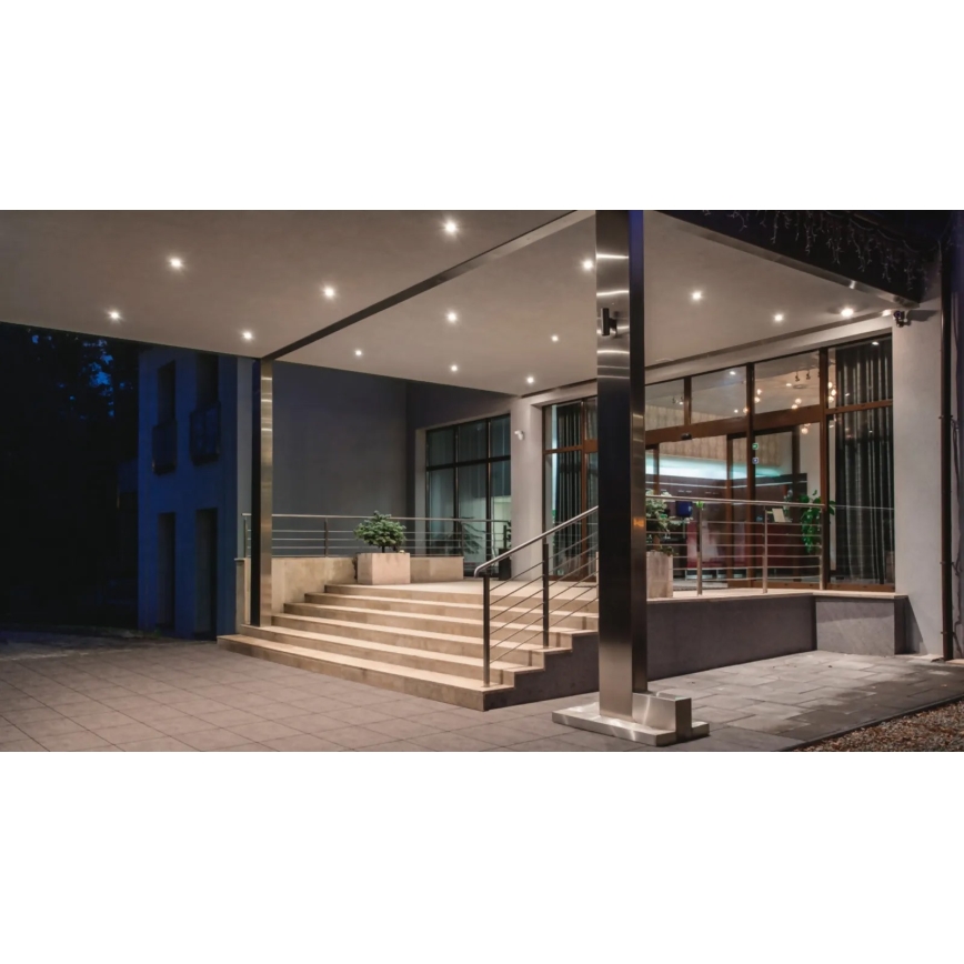 Steinel 058135 – Bewegungsmelder IS 3180 V3 KNX IP54 quadratisch weiß