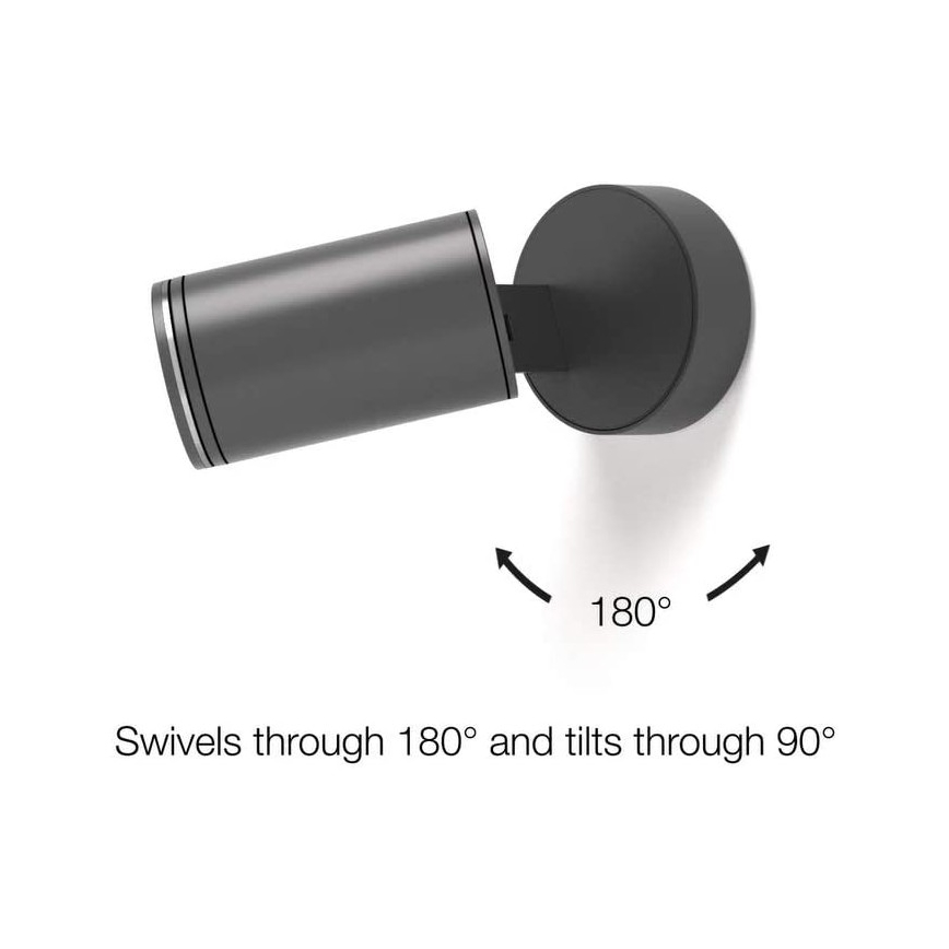 STEINEL 058630 - LED-Außenleuchte mit Sensor SPOT ONE 1xGU10/7W/230V IP44
