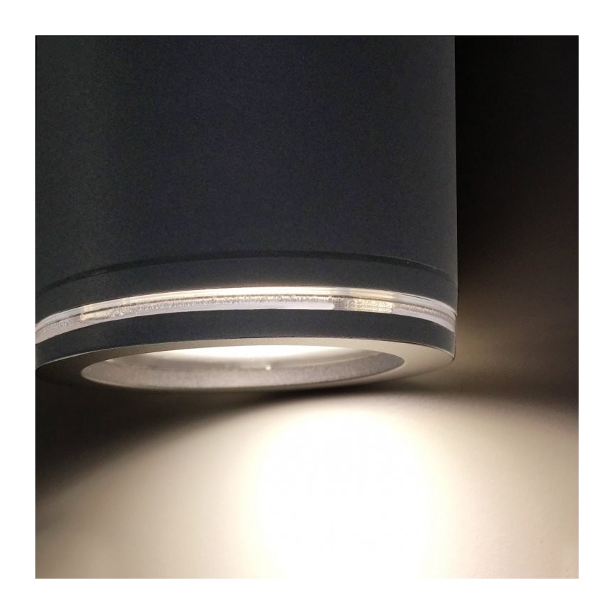 Steinel 058647 - Außenleuchte mit Sensor SPOT DUO 2xGU10/7,5W/230V IP44