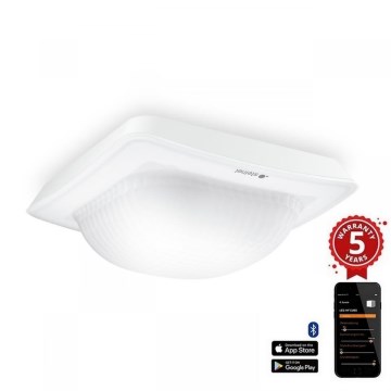 Steinel 064310 – Präsenzmelder IR Quattro HD-2 24m COM1 weiß