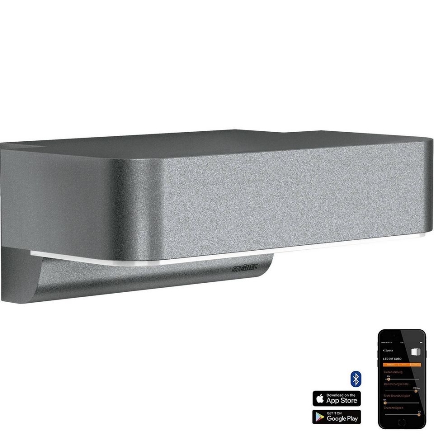 STEINEL 065690 - LED Outdoor-Wandleuchte mit Sensor L800 LED/7,5W/230V IP44