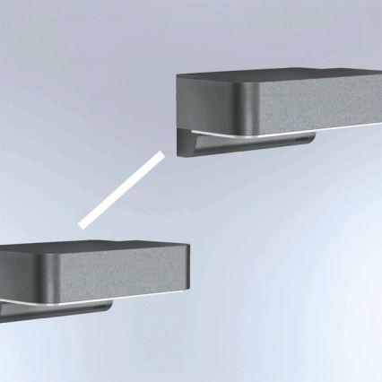 STEINEL 065690 - LED Outdoor-Wandleuchte mit Sensor L800 LED/7,5W/230V IP44