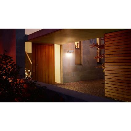STEINEL 065690 - LED Outdoor-Wandleuchte mit Sensor L800 LED/7,5W/230V IP44